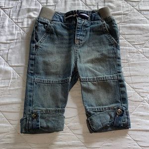 Genuine Kids OshKosh Toddler Boy Pull On Waistband Denim Jeans